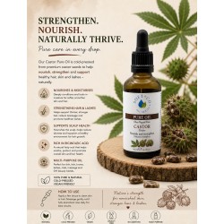 Pure Castor Oil 40ml